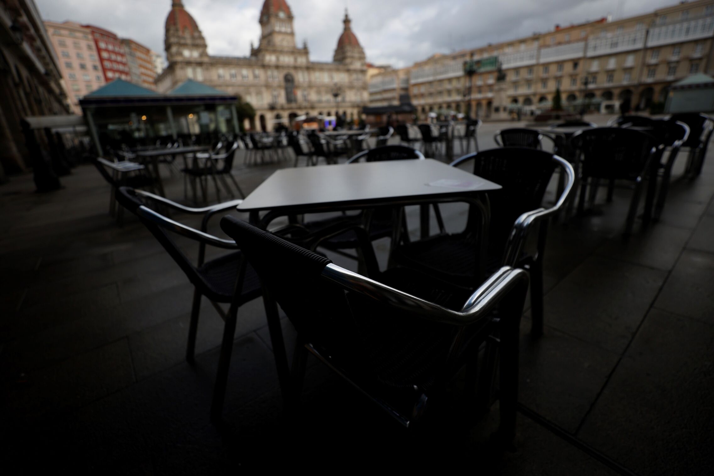 Foto: La plaza de María Pita en A Coruña. (EFE/Cabalar)