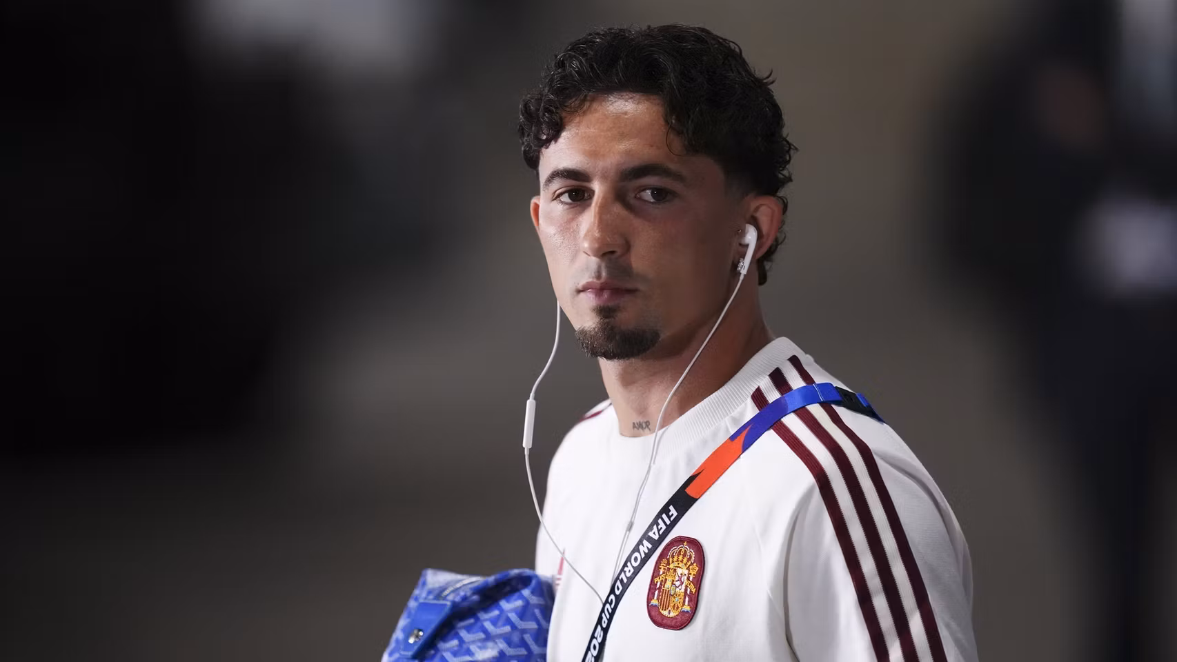 Yeremy Pino, durante el Mundial.