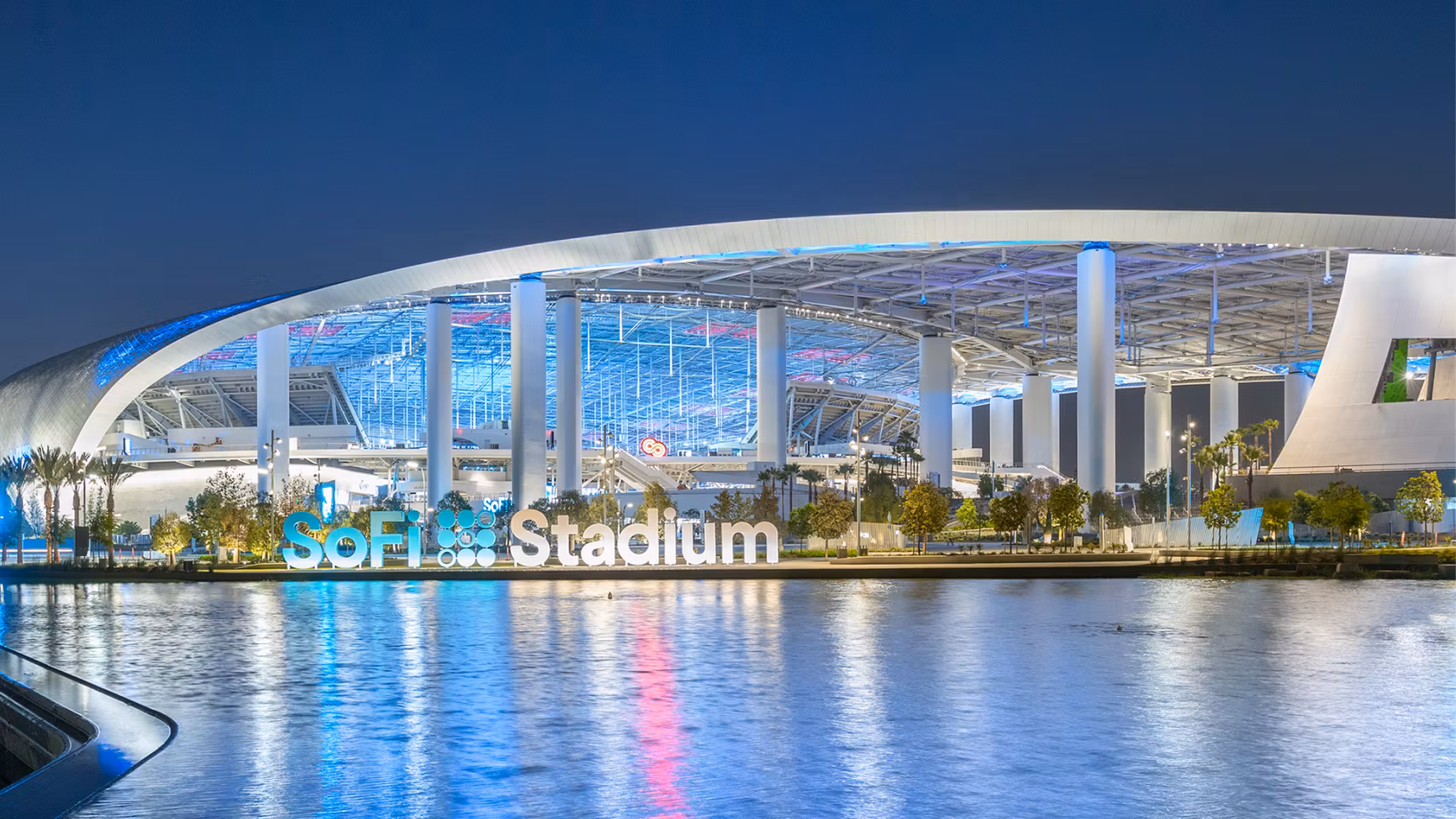 Exterior del SoFi Stadium