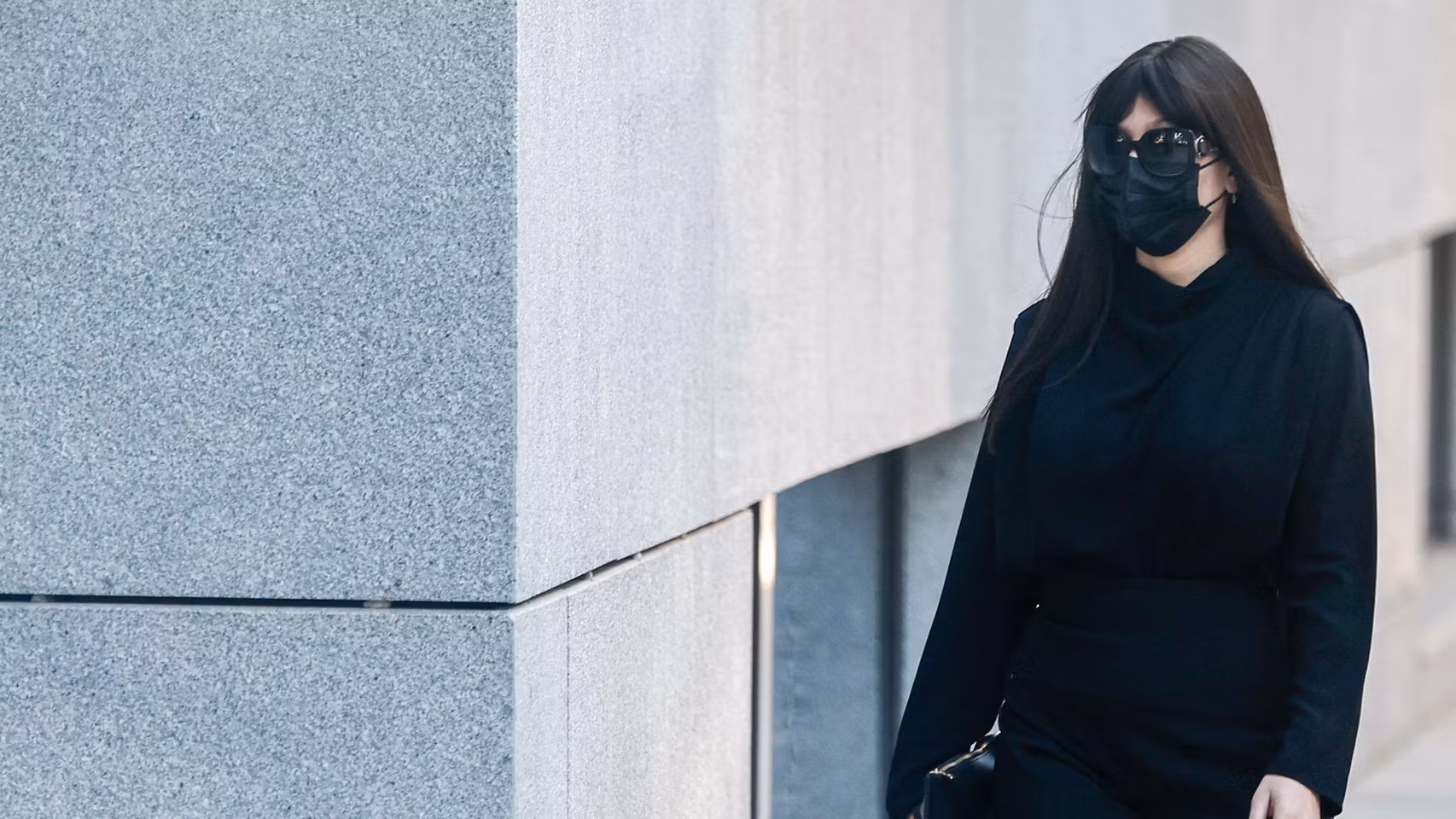  Jésica Rodríguez, expareja del exministro Ábalos, a su llegada este lunes a la Audiencia Nacional.