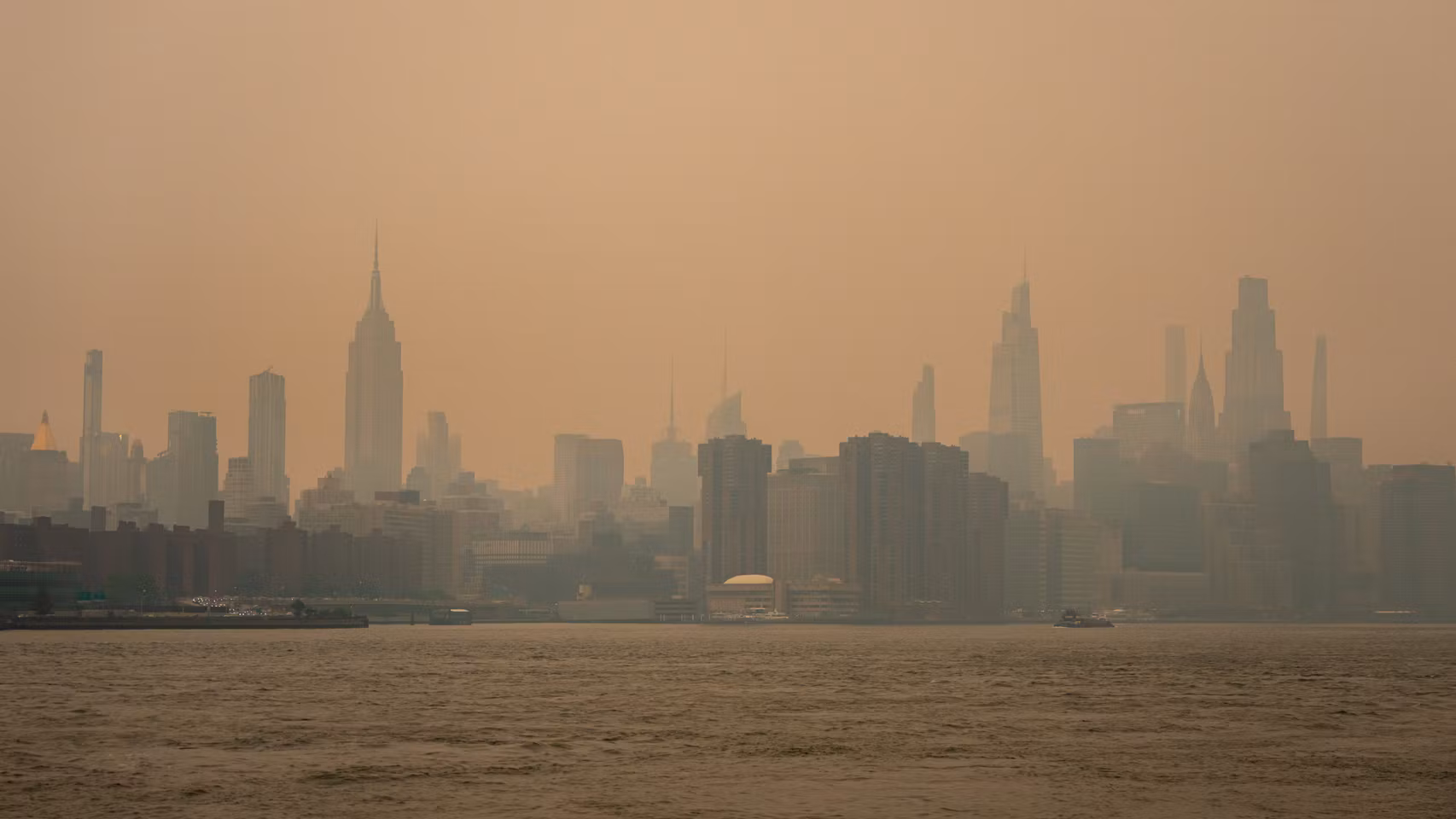 El estado del aire en Nueva York. 