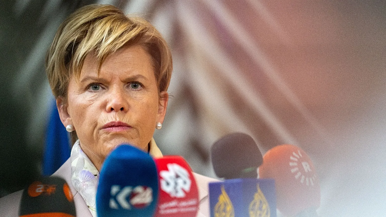 Latvian Foreign Minister Baiba Braze.