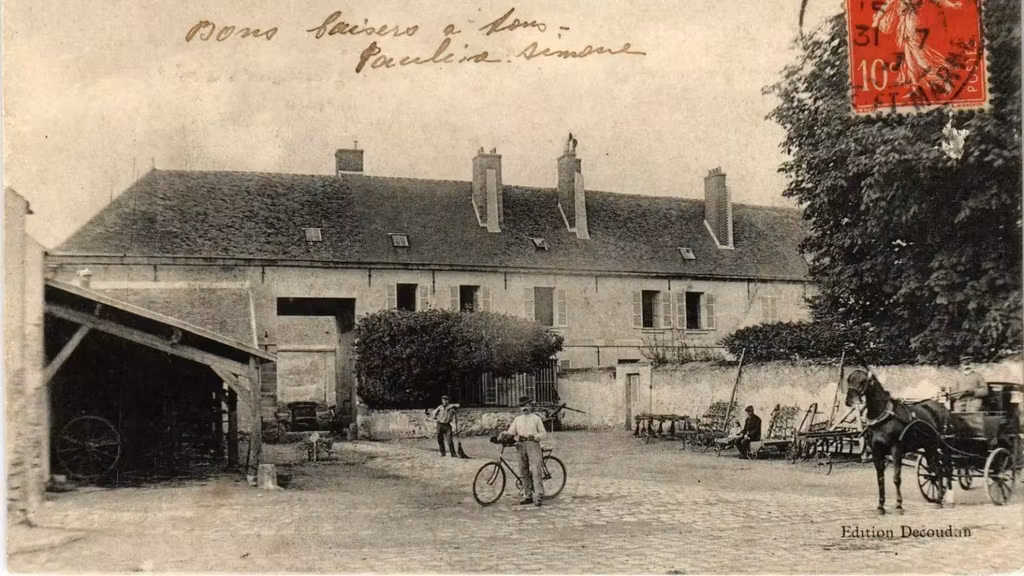 El antiguo Hotel de Dieu, en Compans (Francia), que ya no existe, por el que el Gobierno ha indemnizado al PNV.