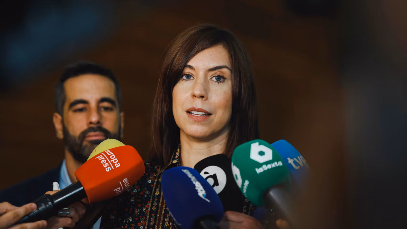 La secretaria general del PSPV-PSOE y ministra de Ciencia, Innovación y Universidades, Diana Morant.