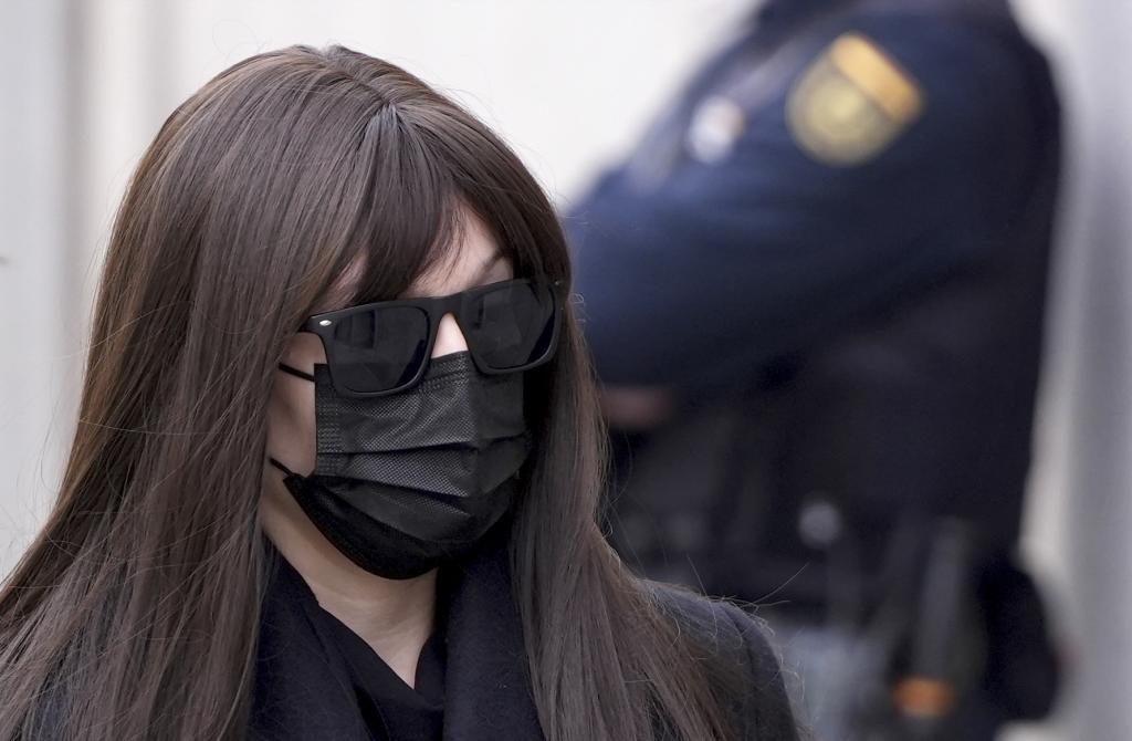 Jésica Rodríguez, al acudir a declarar al Tribunal Supremo el pasado abril.