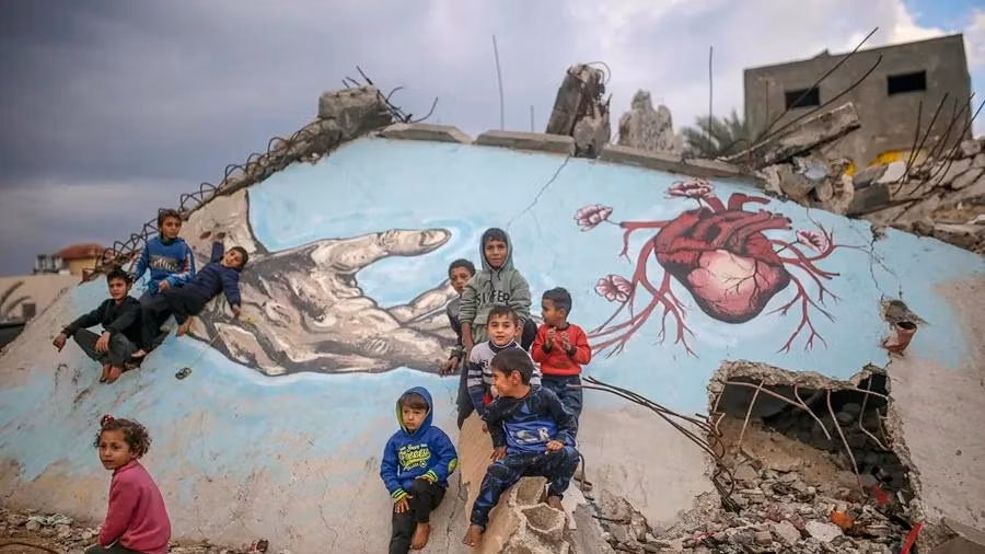 Niños en zonas de pobreza. EFE