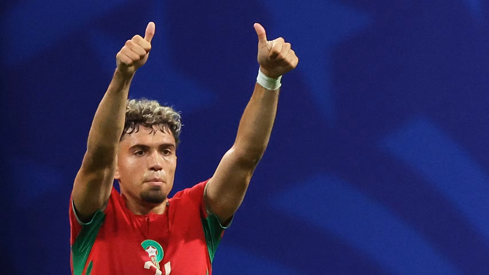 Neil El Aynaoui, con la selección de Marruecos.