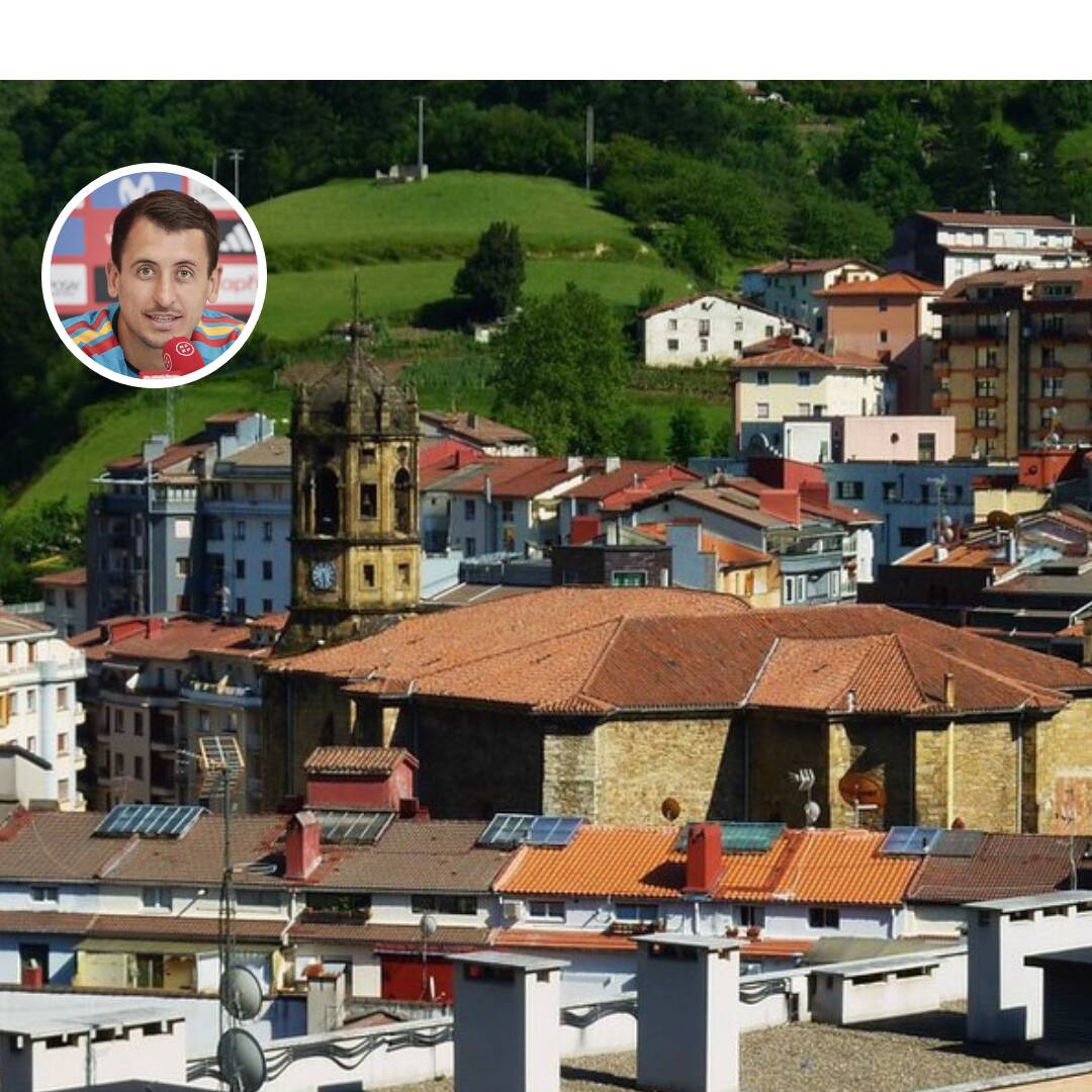 Foto: Eibar, municipio guipuzcoano donde nació Mikel Oyarzabal. (Eibarko Udala/EFE)