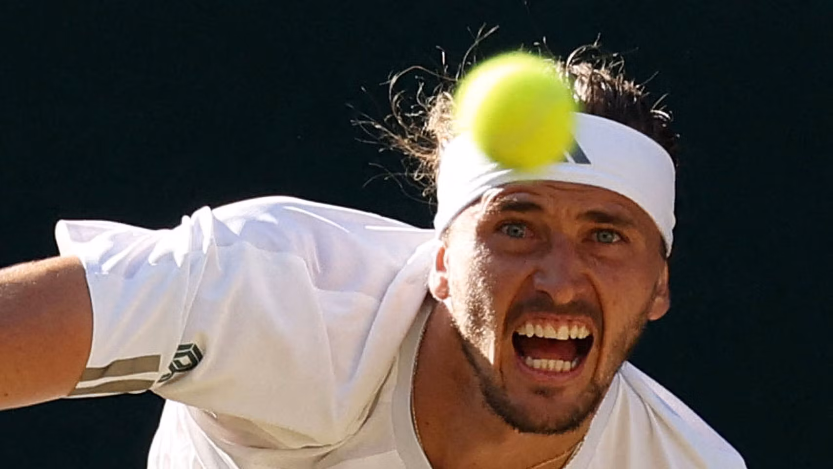 Alexander Zverev, en la final de Wimbledon 2026.