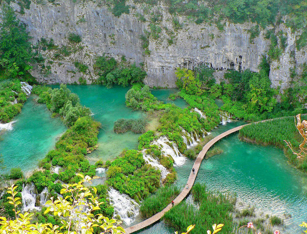 Foto: Parque Nacional de los Lagos de Plitvice, Croacia (Flickr/Bruno Monginoux)