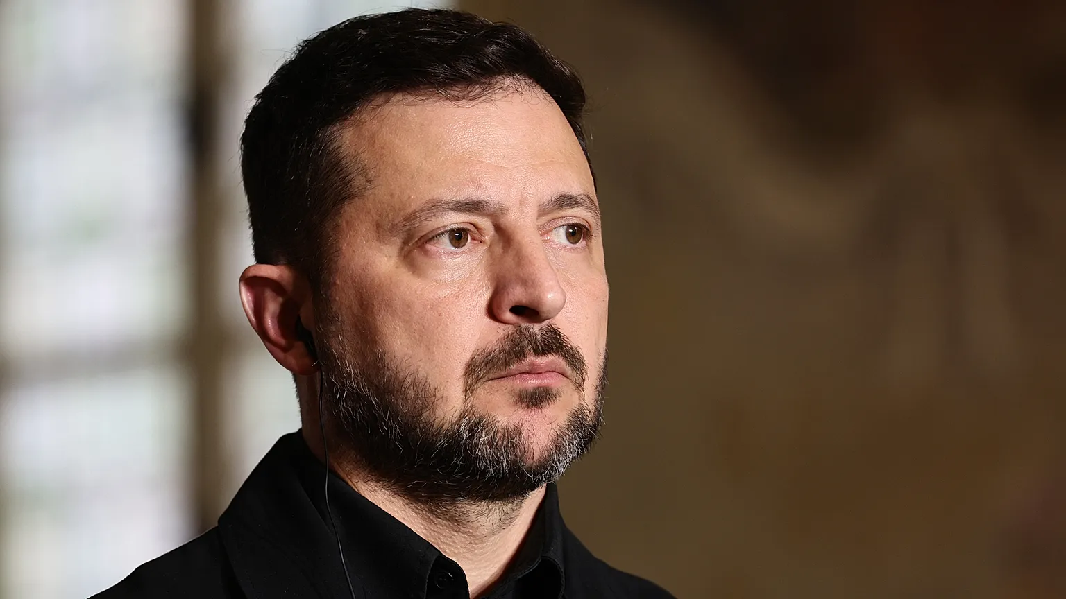 Ukrainian President Volodymyr Zelensky addresses a press conference after the Coalition of the Willing summit on security guarantees for Ukraine in Paris, July 13, 2026