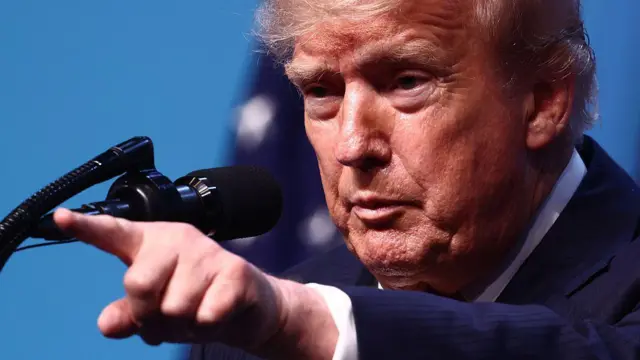 Donald Trump, presidente de EE.UU., durante la cumbre de la OTAN en Ankara, Turquía, en julio de 2026.
