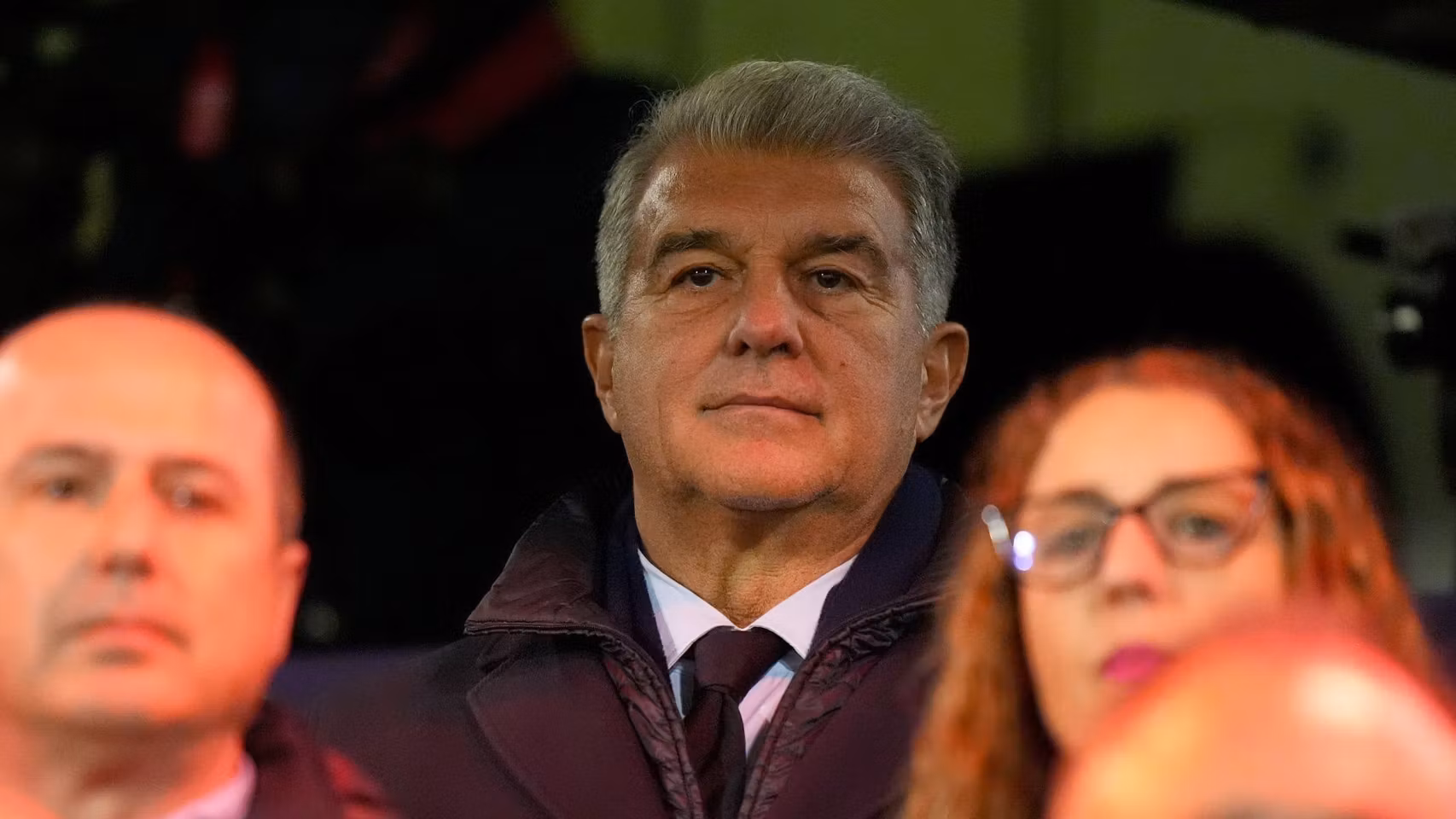 Laporta, durante un partido.
