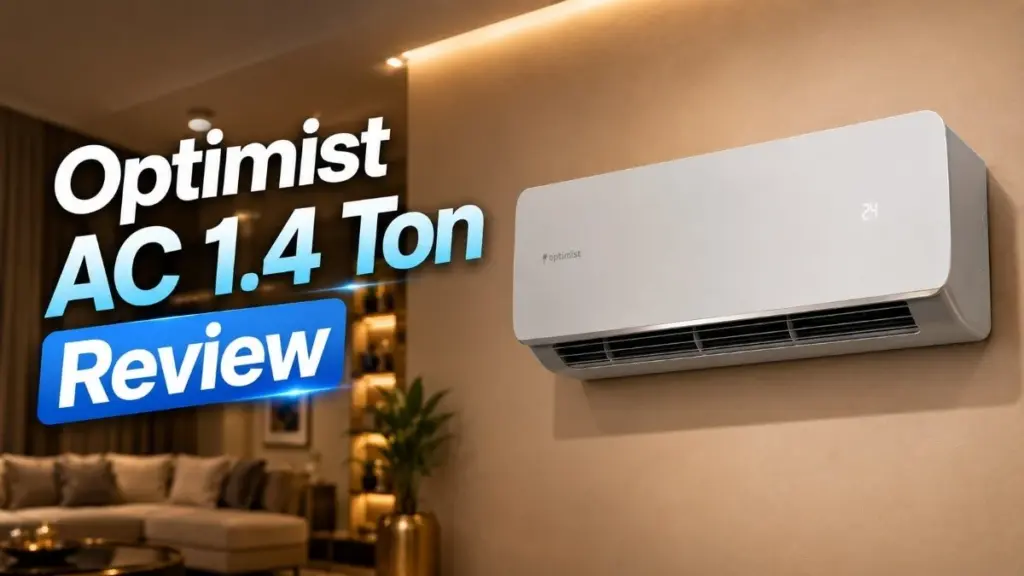 Adiós a facturas altas: el Optimist 1.4 Ton AC de Optimist (Marca) que ahorra 50%