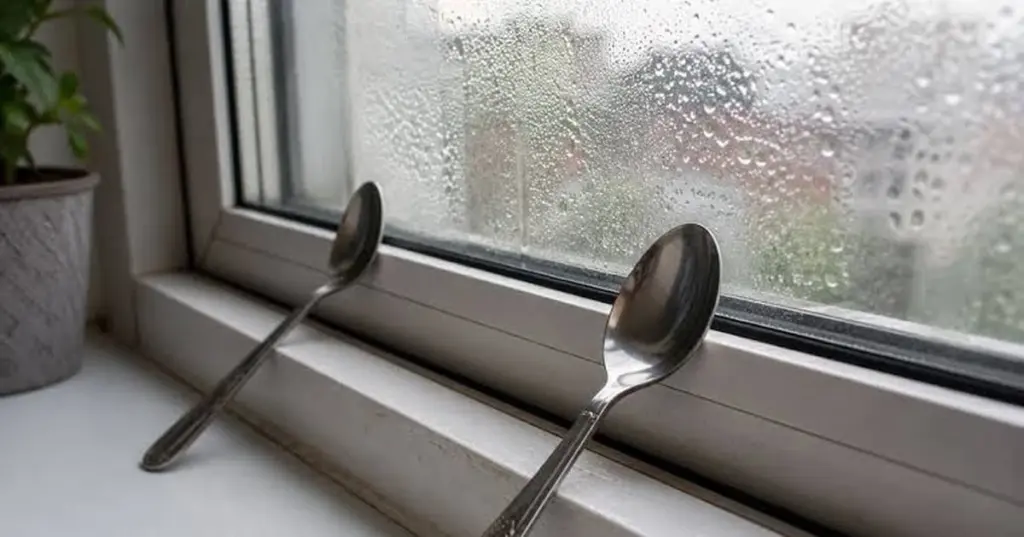 Adiós a la Humedad y Condensación: el truco de la cuchara en la ventana