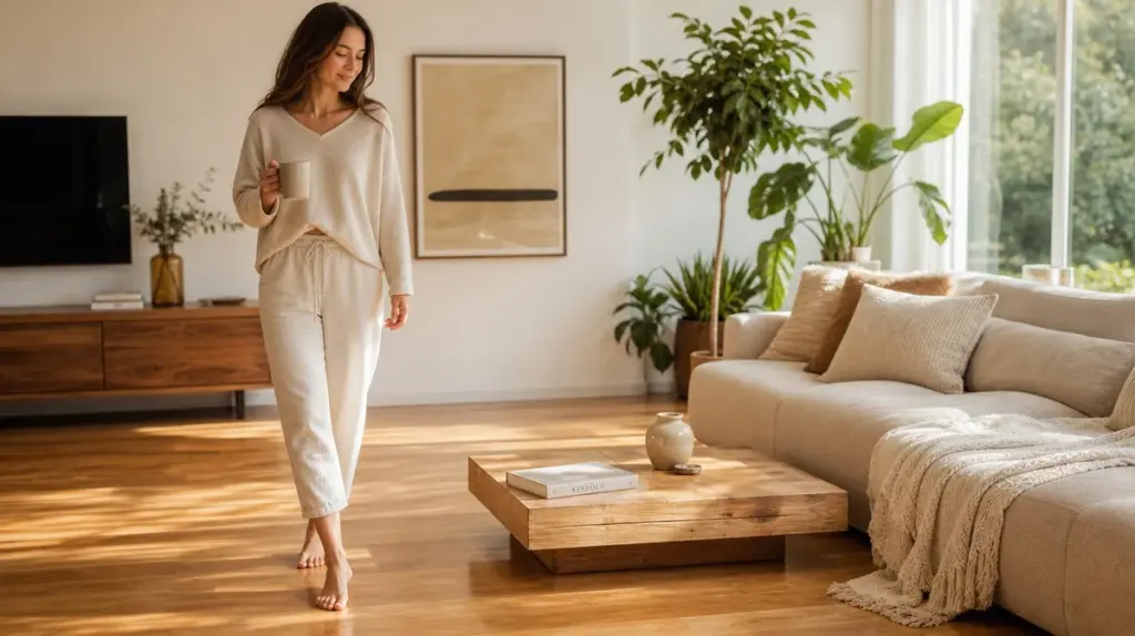 Adiós a las alfombras: el truco de diseño de interiores para tu sala de estar
