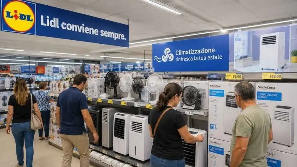 Adiós al calor en casa con Lidl: el equipo Tronic que enfría por 1€ al día