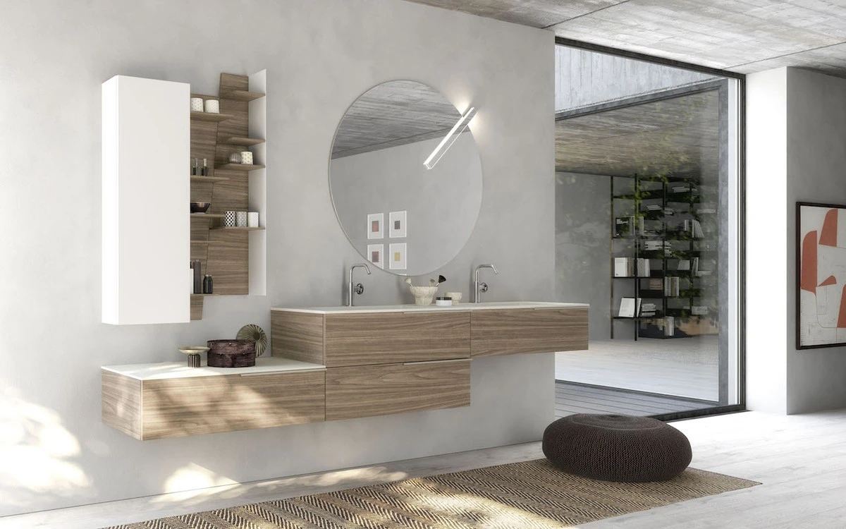 Adiós al caos: 3 claves de diseño de cajones de baño para tu tocador flotante - image 1