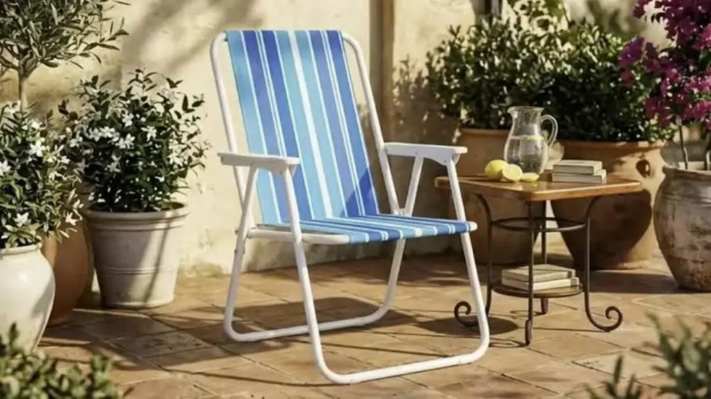 Adiós al dolor lumbar: el truco para elegir tu silla plegable de playa perfecta