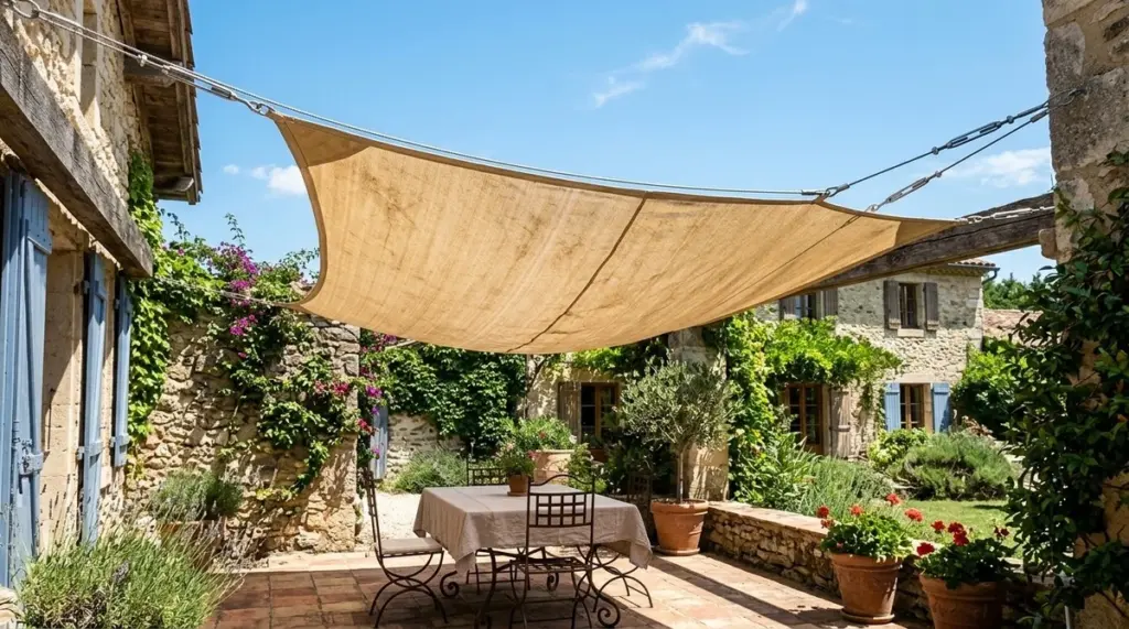 Adiós al "efecto bolsa": el truco para instalar tu vela de sombra y salvar tu terraza