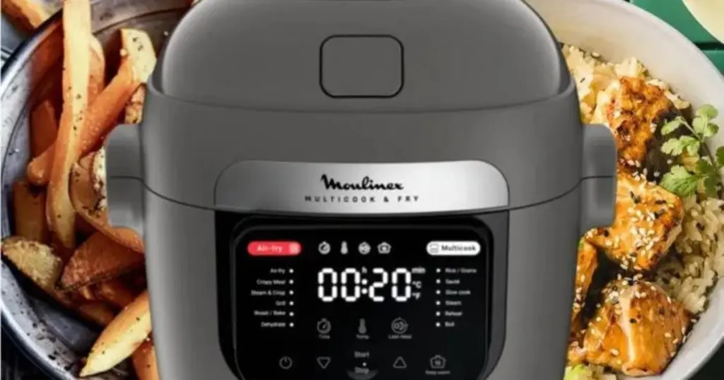 Adiós al horno: ahorra un 70% de luz con la Moulinex Multicook & Fry