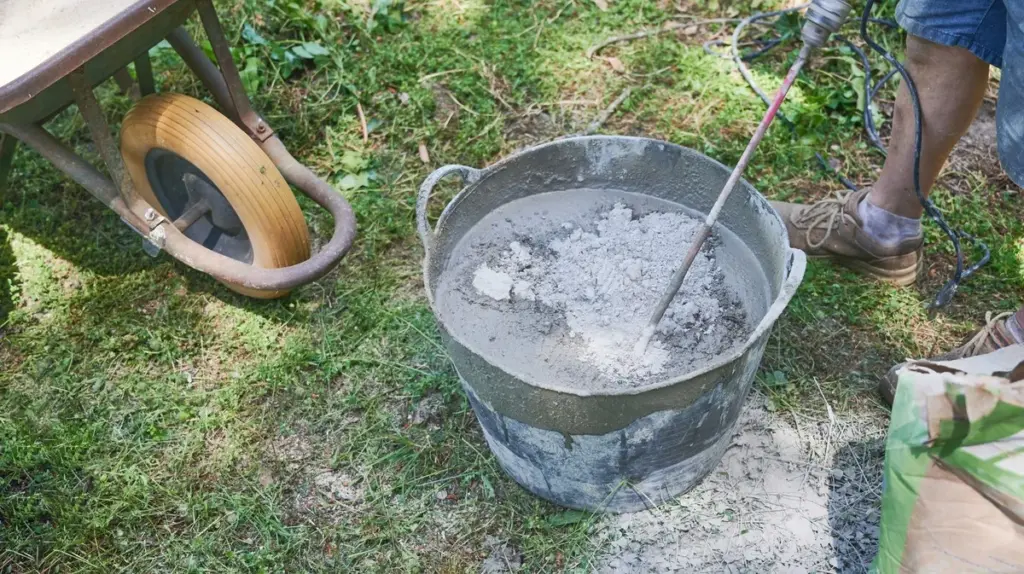 Adiós a los adoquines: el truco del hormigón para un sendero rústico por 60€