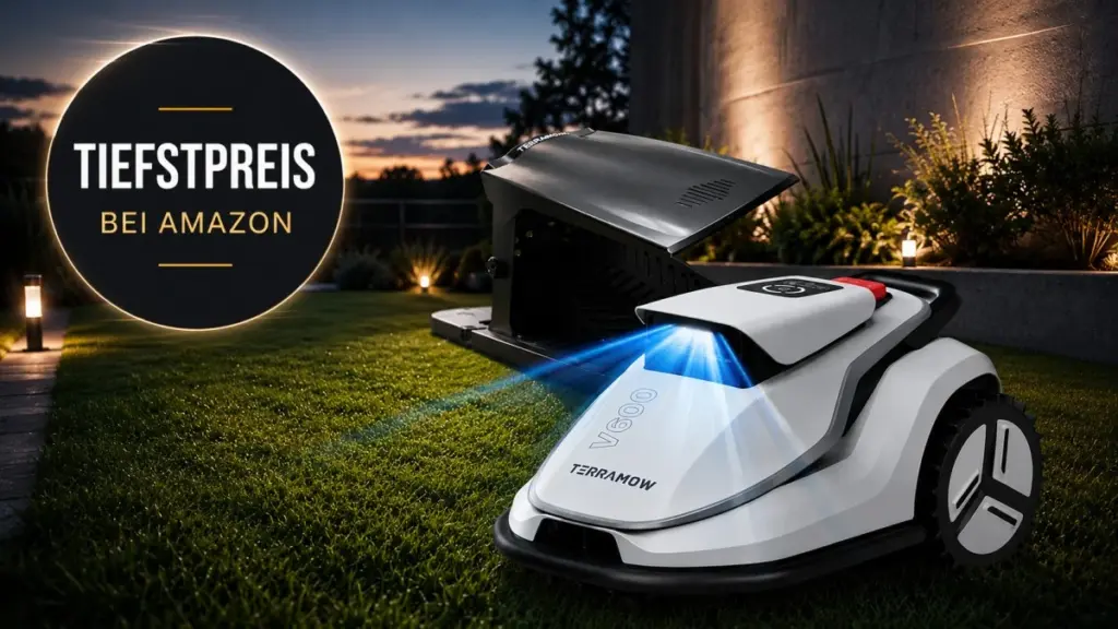 Adiós a los cables en el jardín: el TerraMow V600 baja de precio en Amazon
