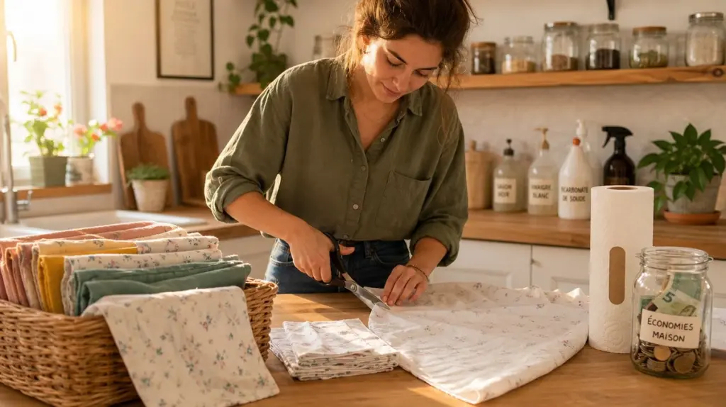 Adiós al papel de cocina: ahorra 180€ con algodón y sustentabilidad
