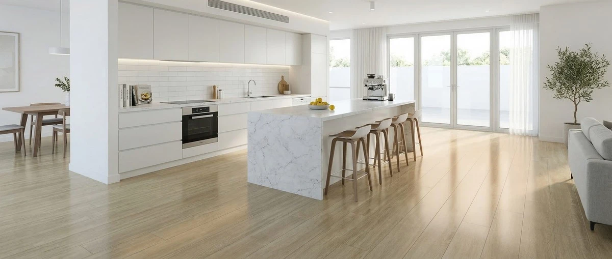 Adiós obras: el truco para renovar tu cocina con piso vinílico en 1 día - image 1