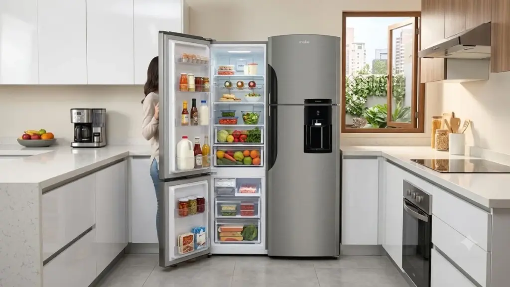 Ahorra $3,300 en Bodega Aurrera: el Refrigerador Mabe RMS400IAMRM0 baja tu luz