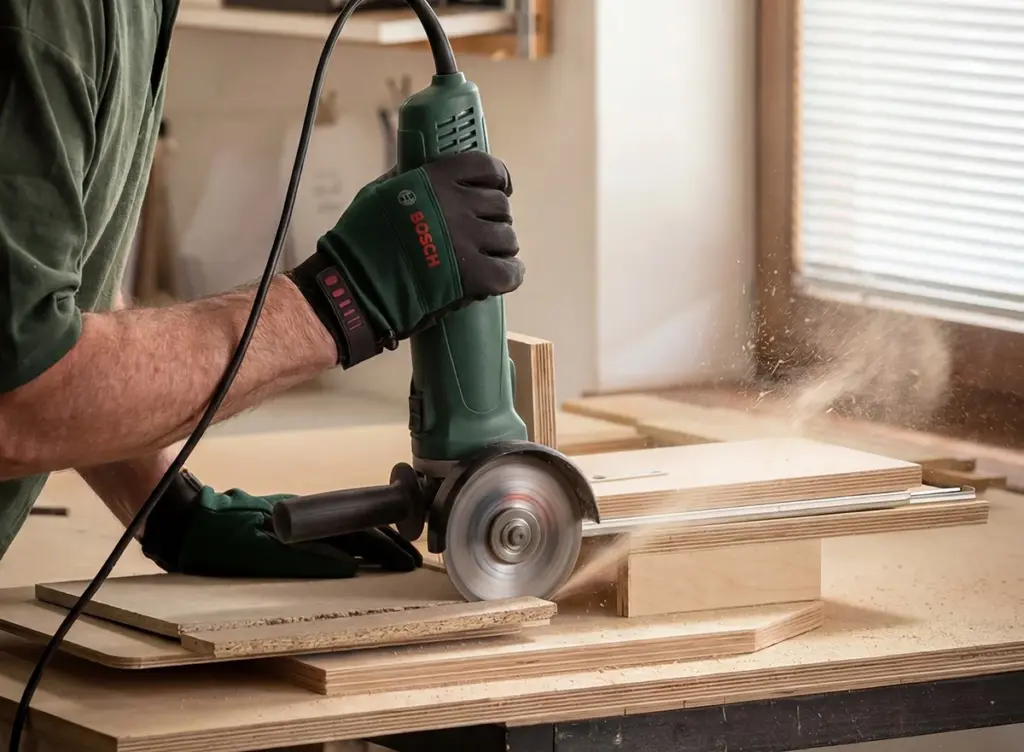 Amoladora angular: el truco para que corte como una Sierra de mesa