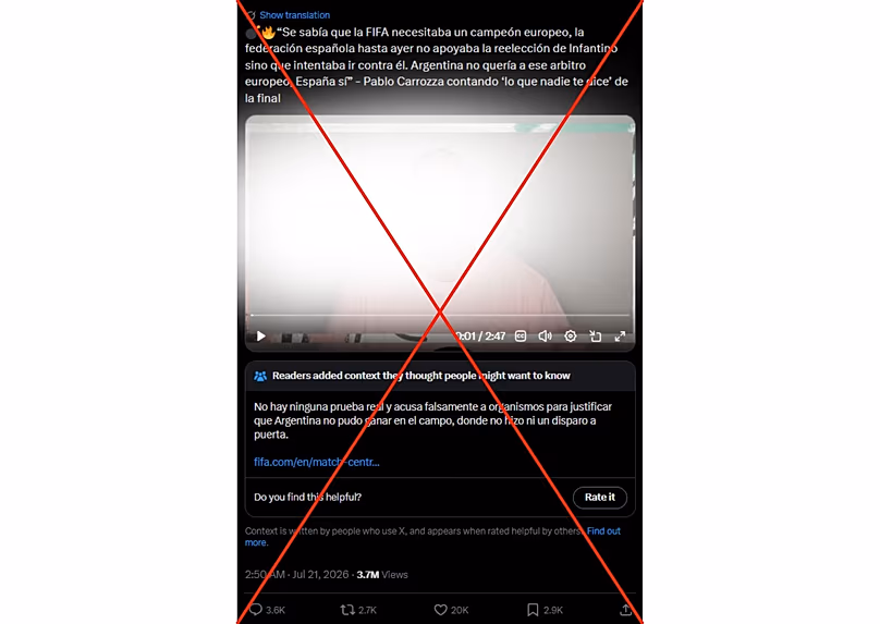 There is no evidence for this conspiracy