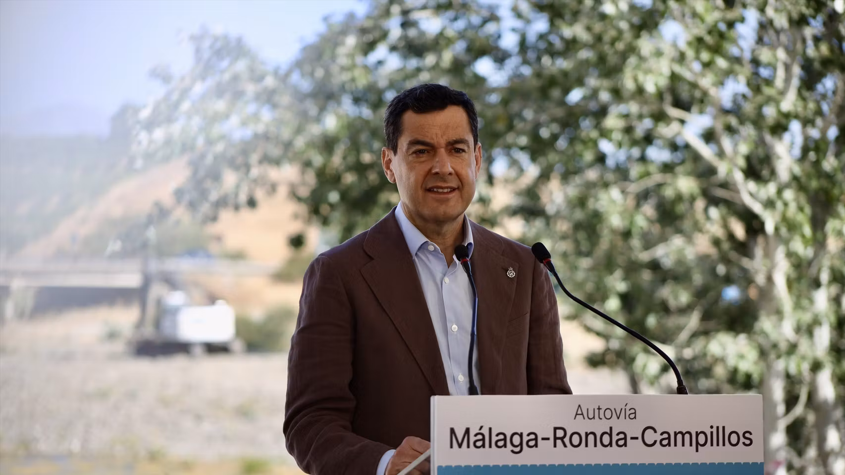 El presidente de la Junta de Andalucía, Juanma Moreno.