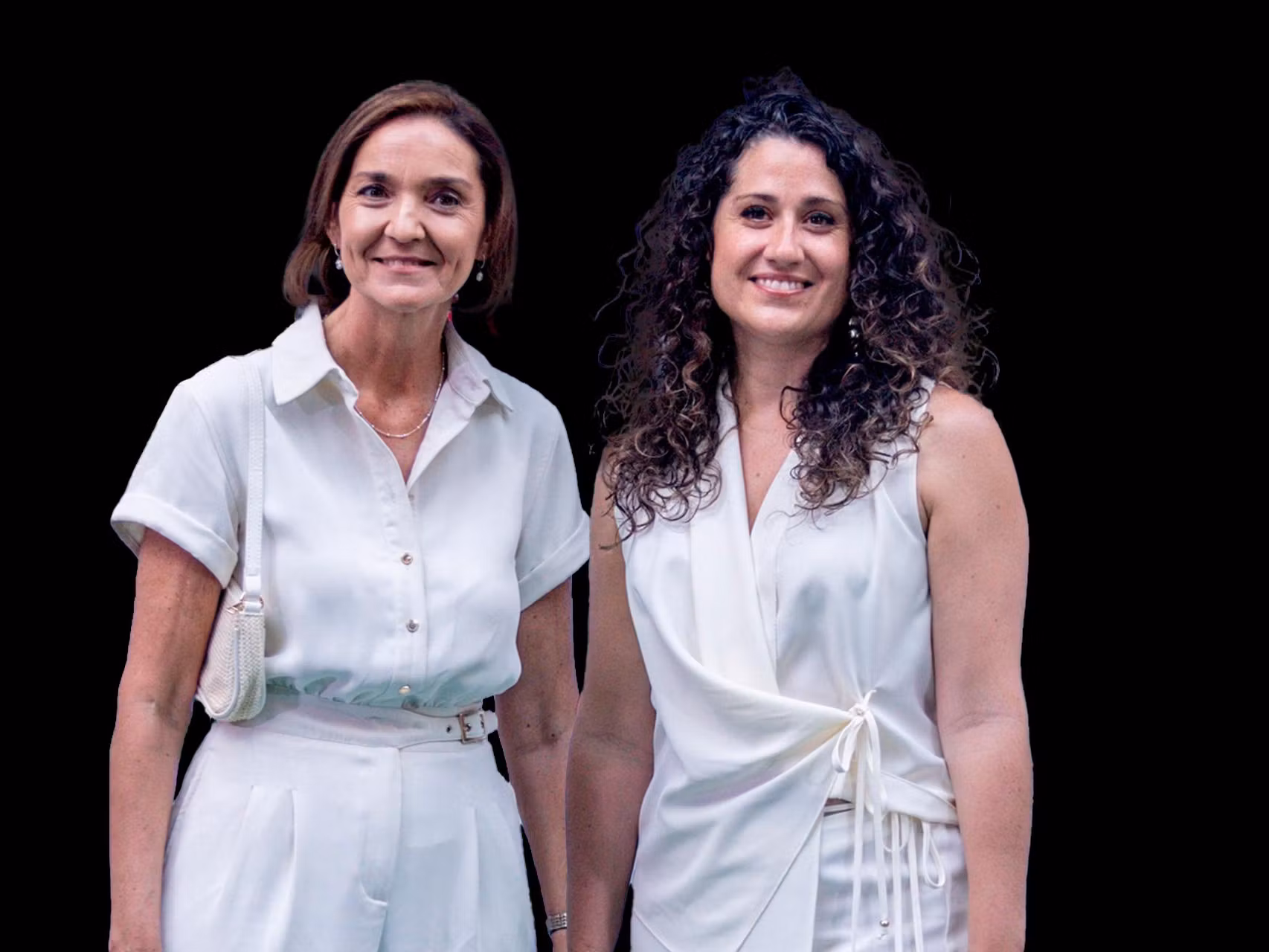 La exministra Reyes Maroto y su rival en estas primarias, Enma López.