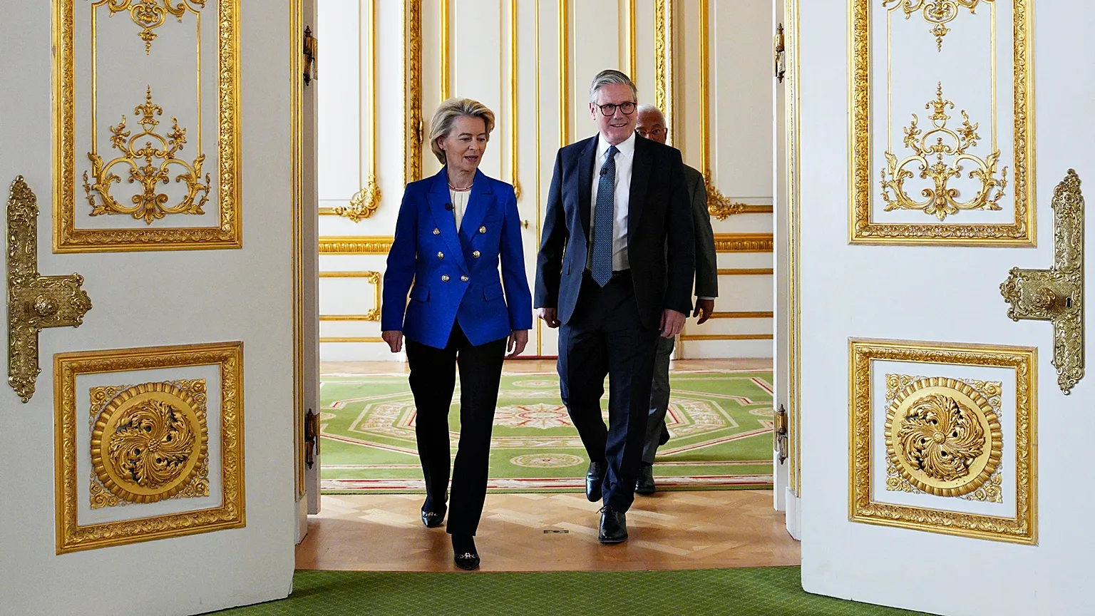 The UK has joined the EU's support loan for Ukraine.