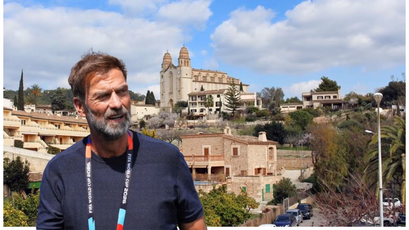 Montaje del municipio de Calviá y Jürgen Klopp.