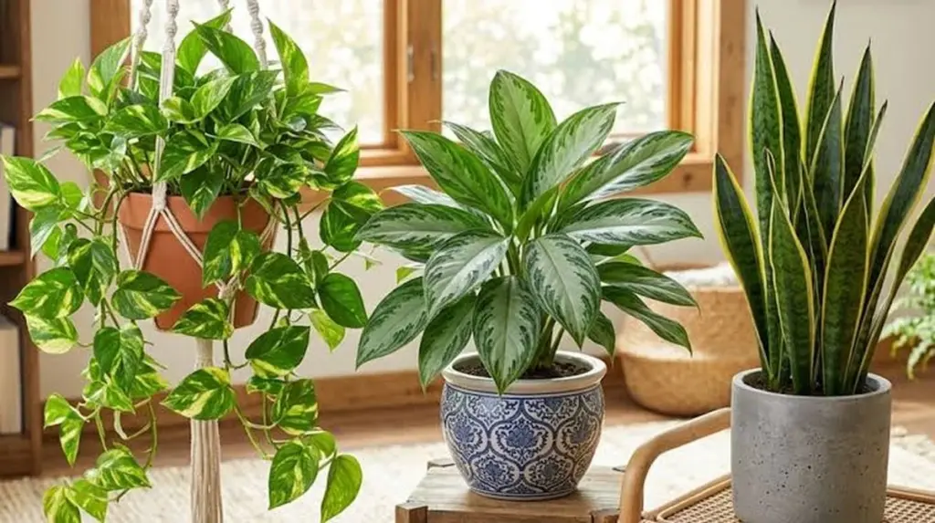 Casa oscura y sin aire puro: el truco del Potus y la Aglaonema