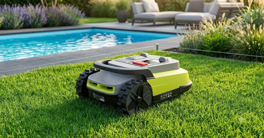 Césped perfecto sin cables: el UBHOME M10 con RTK logra precisión centimétrica