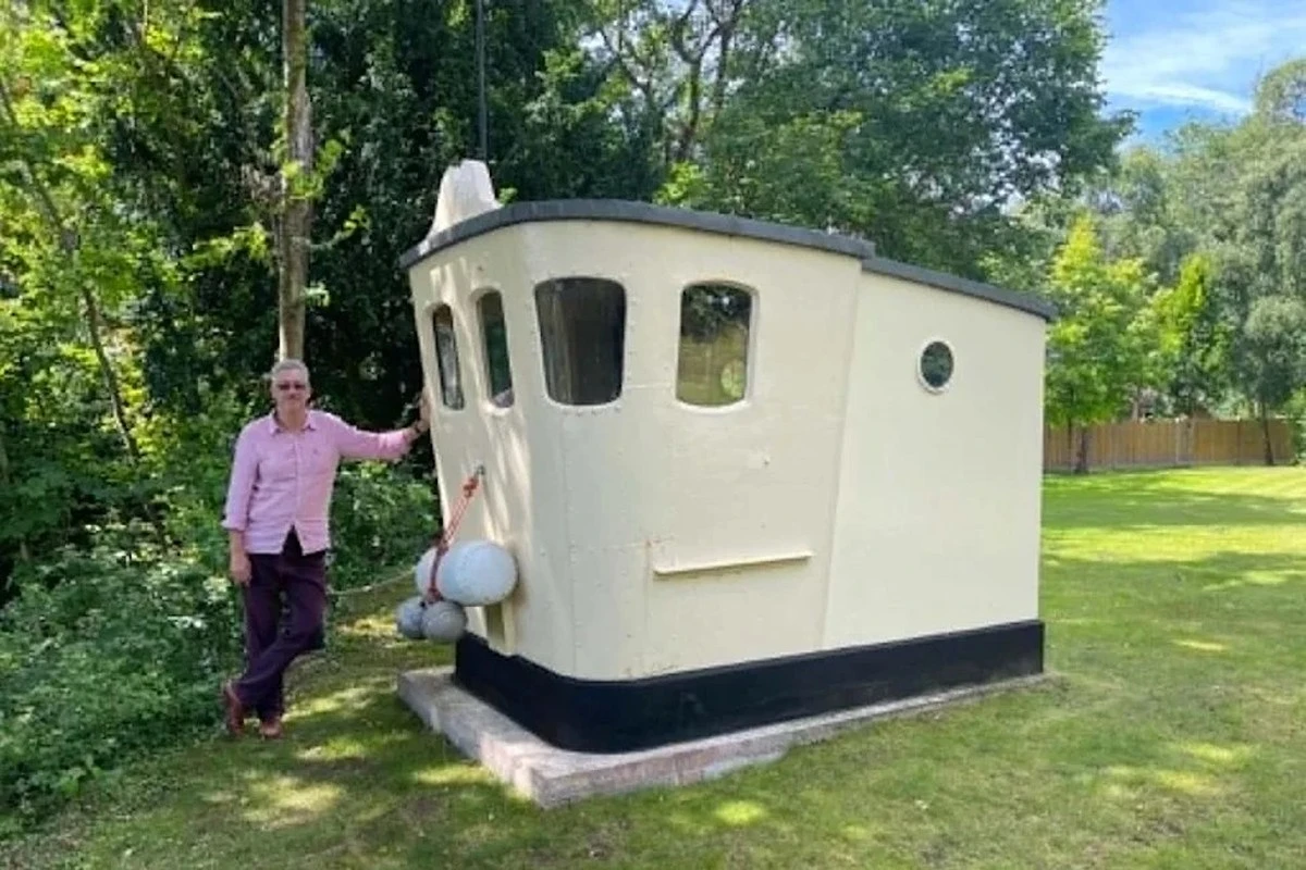 Cobertizo del Año: Richard Banks rescató un barco de 1973 para su jardín - image 1