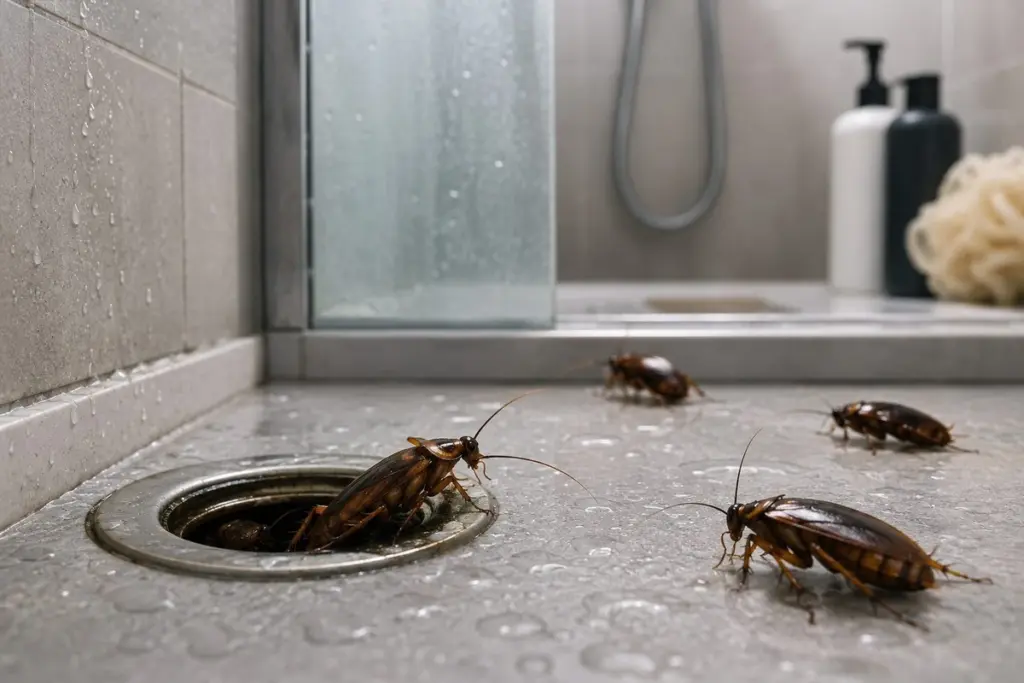 Cucarachas en el drenaje: el truco definitivo para eliminarlas de tu ducha