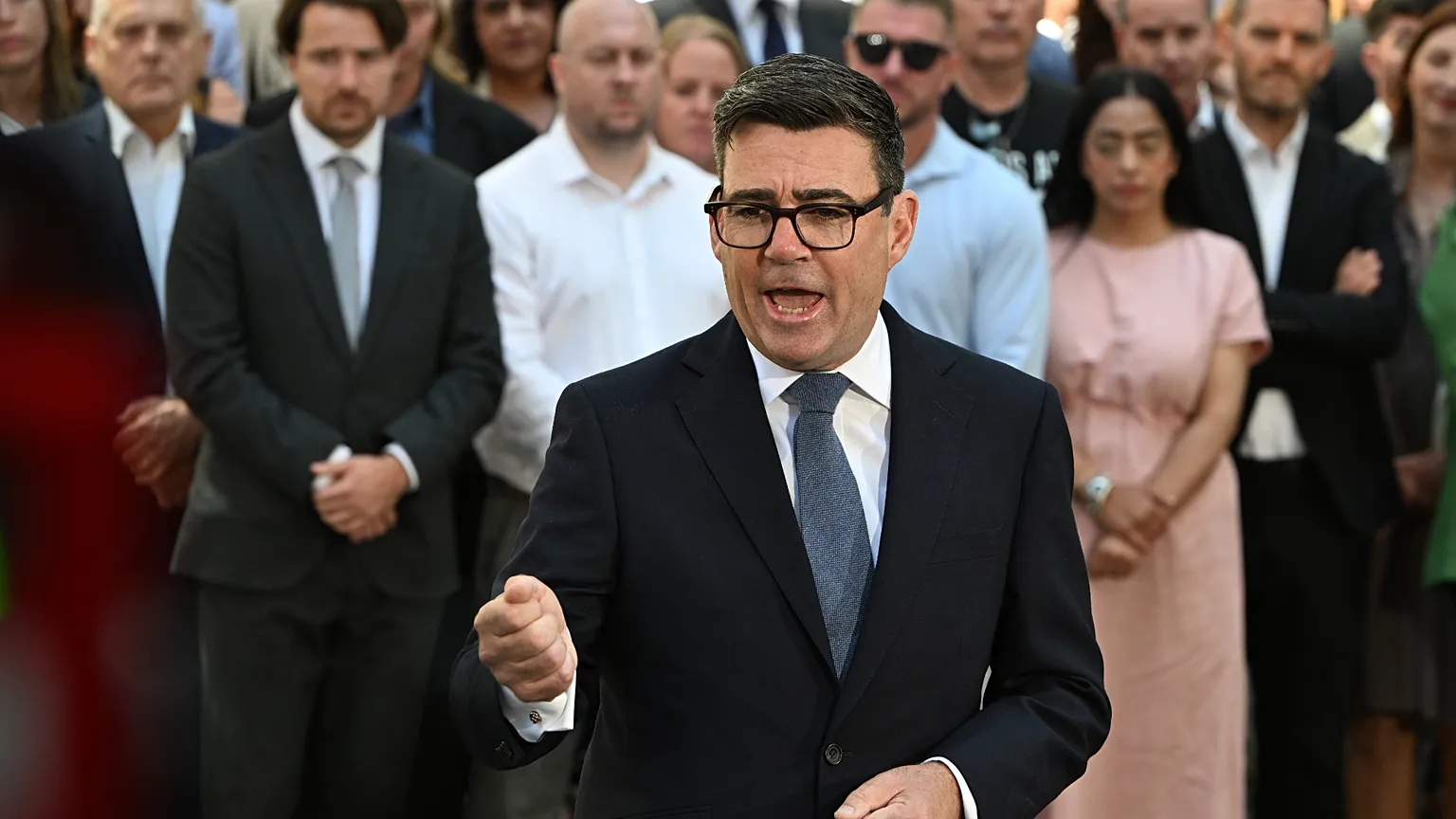 Burnham gave a speech to staff and the media outside Number 10 Downing Street. 20 July, 2026