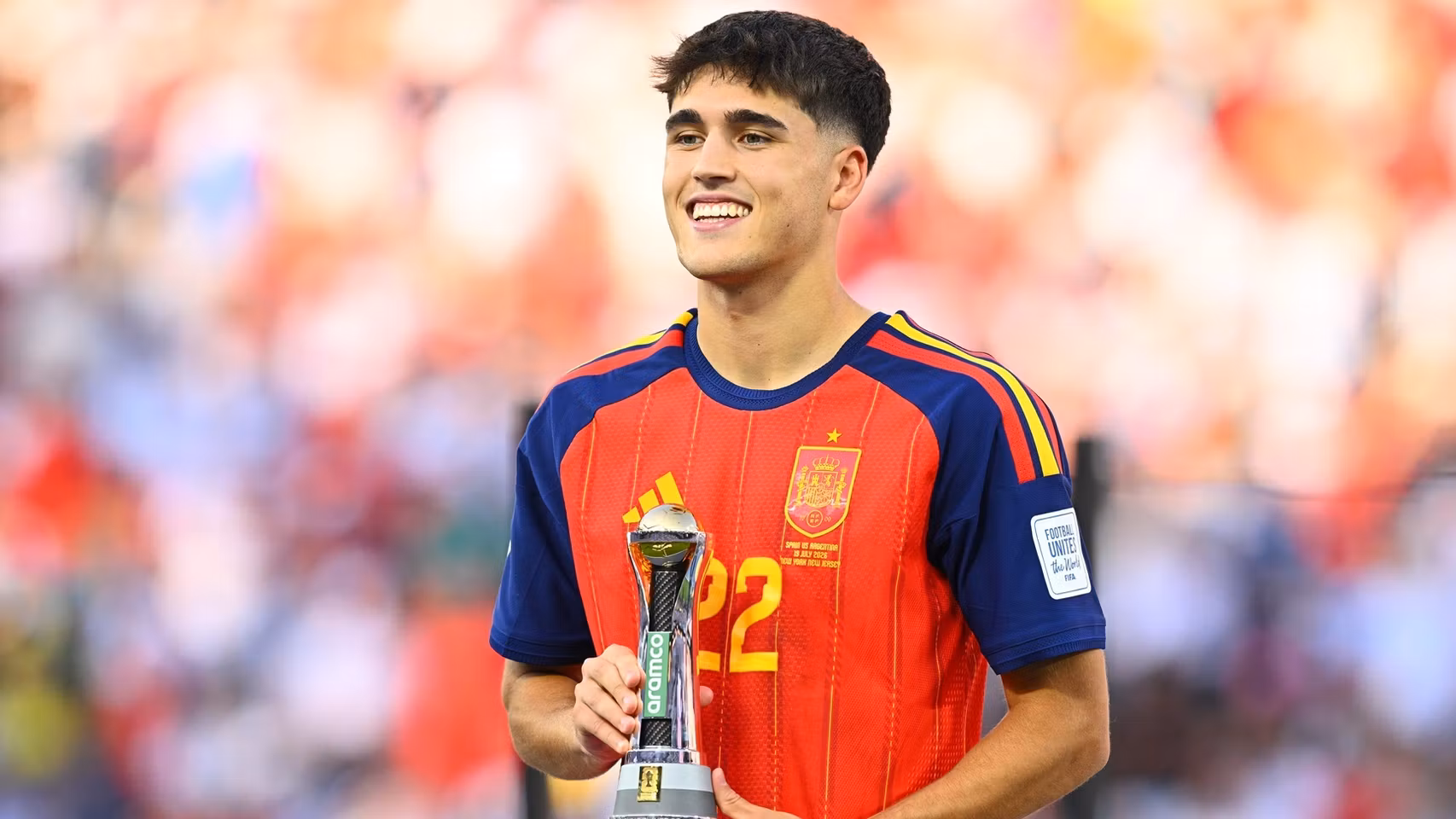 Pau Cubarsí, en el Mundial