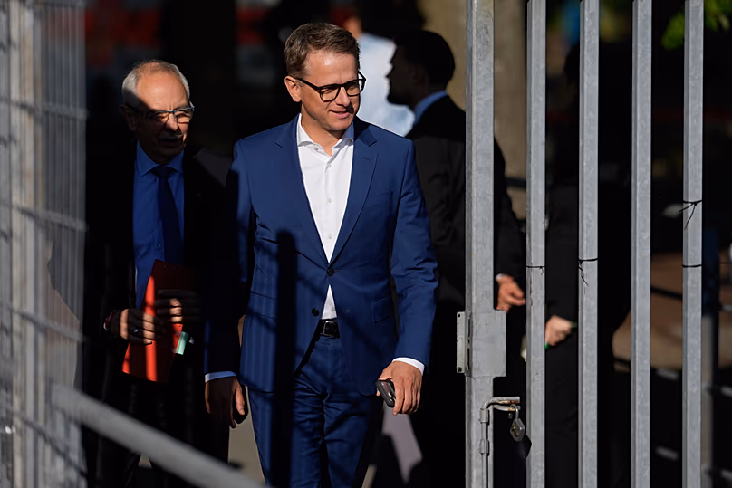 CDU general secretary Carsten Linnemann at the Seeheim Circle's 'asparagus trip' in Berlin, 9 June 2026.