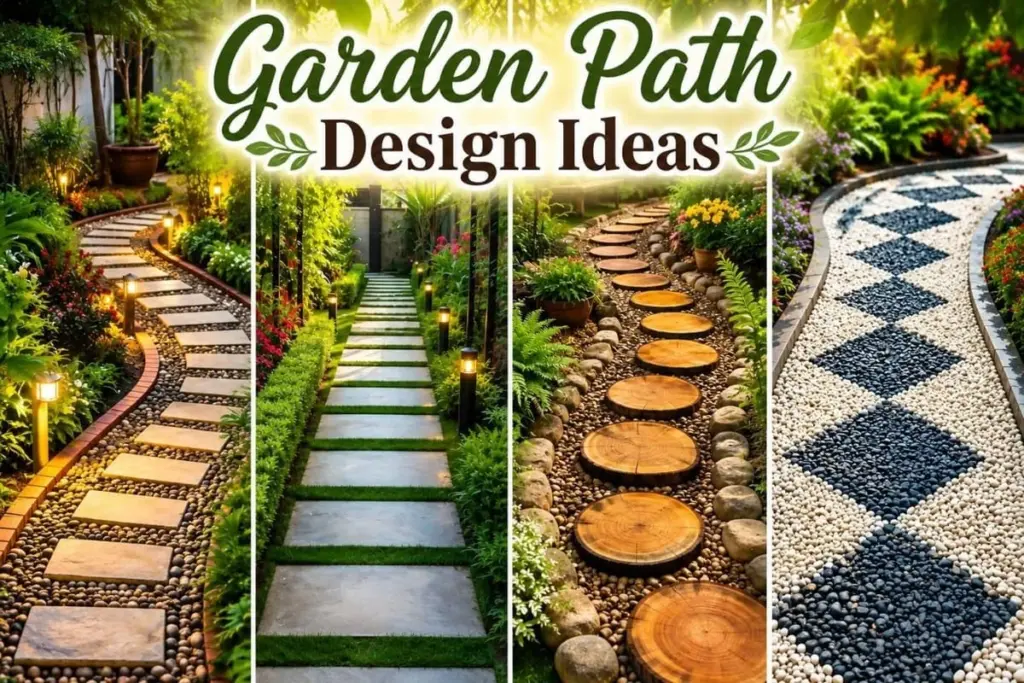 Diseño de caminos de jardín: el truco para ahorrar 70% de agua en tu jardín