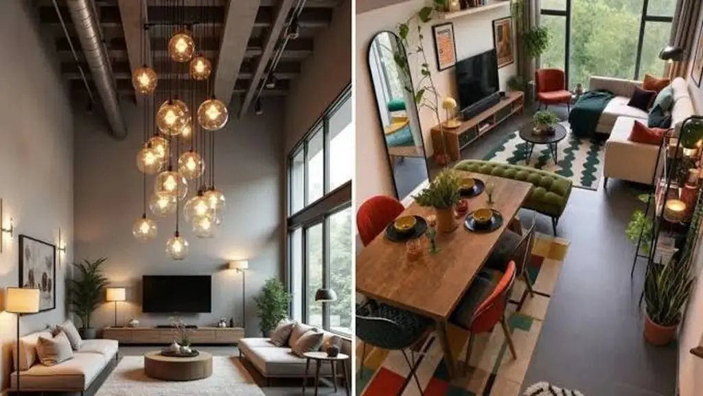 Diseño de interiores: 7 trucos para dividir tu living comedor sin obras