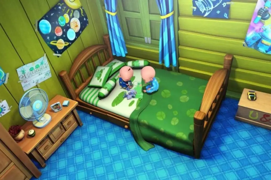 Dormitorio de Upin & Ipin: el secreto para que tus hijos duerman mejor