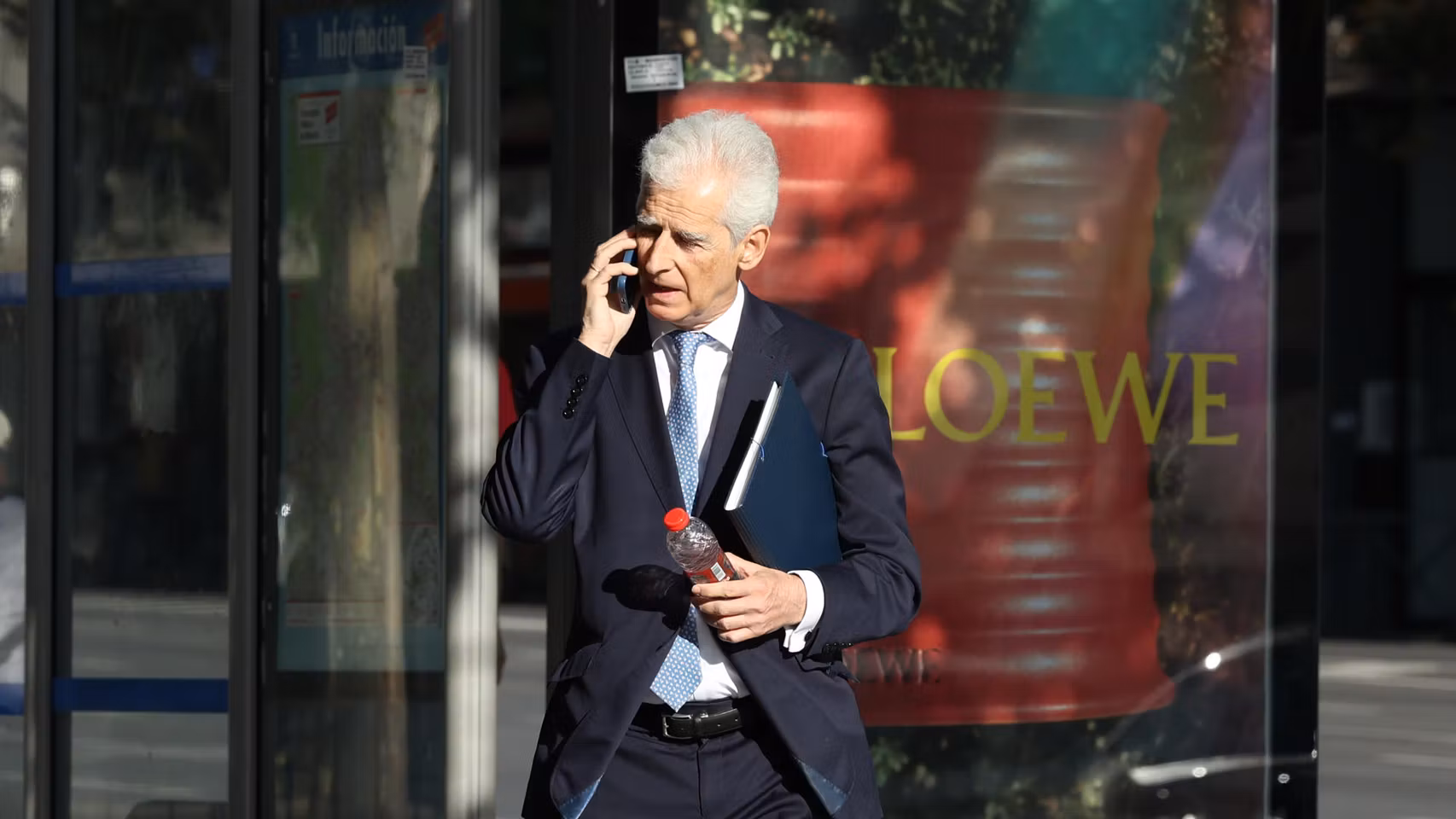 El vicepresidente de la SEPI, Bartolomé Lora, llega a los Juzgados de Plaza de Castilla este viernes.