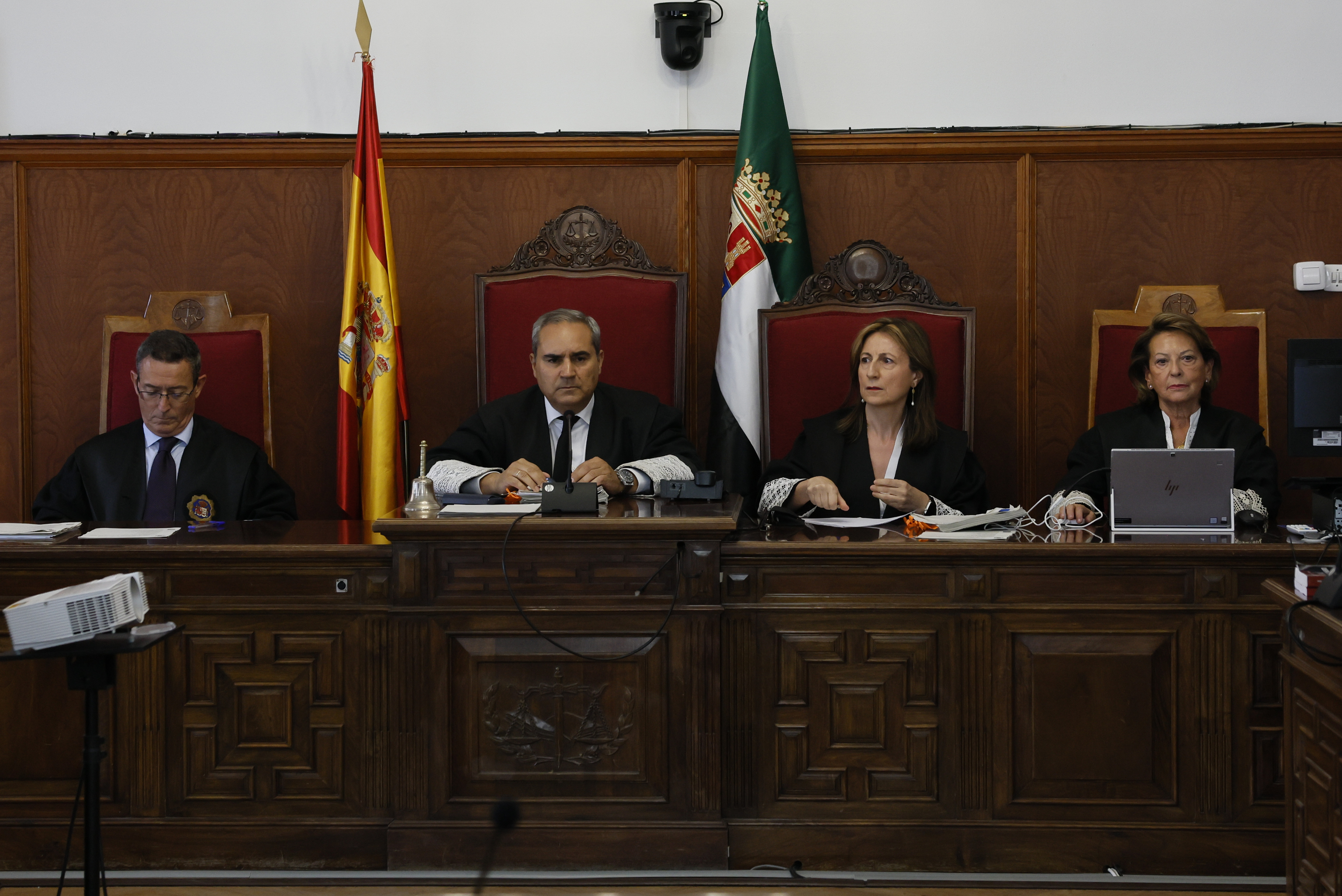 El tribunal de la Audiencia de Badajoz que juzgó al "hermanísimo"