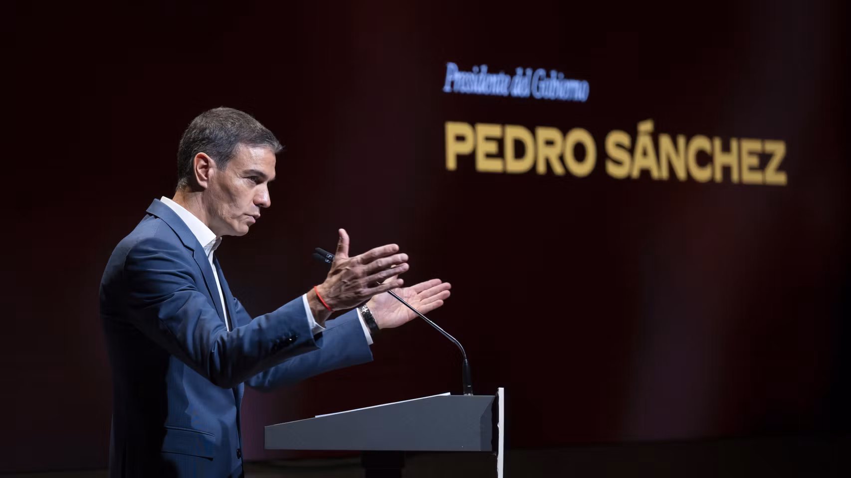 El presidente del Gobierno, Pedro Sánchez.