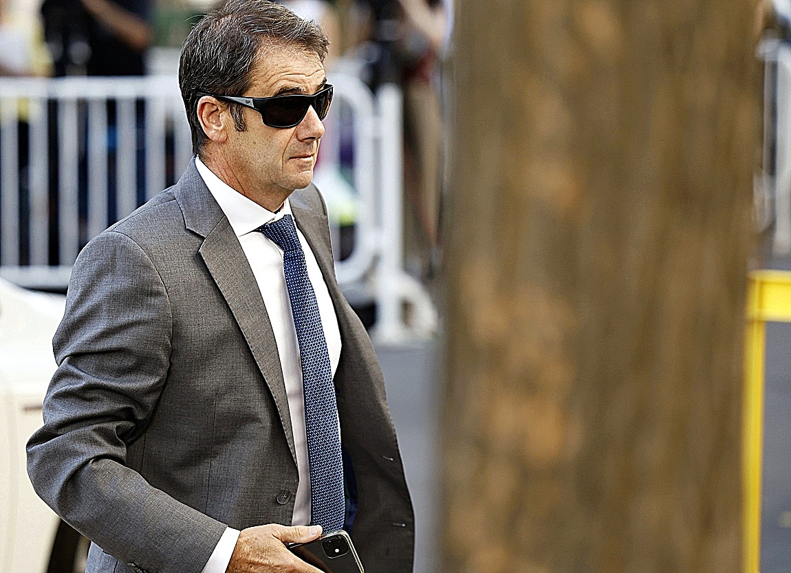El empleado de Acciona Fernando Merino, en la Audiencia Nacional en julio de 2025